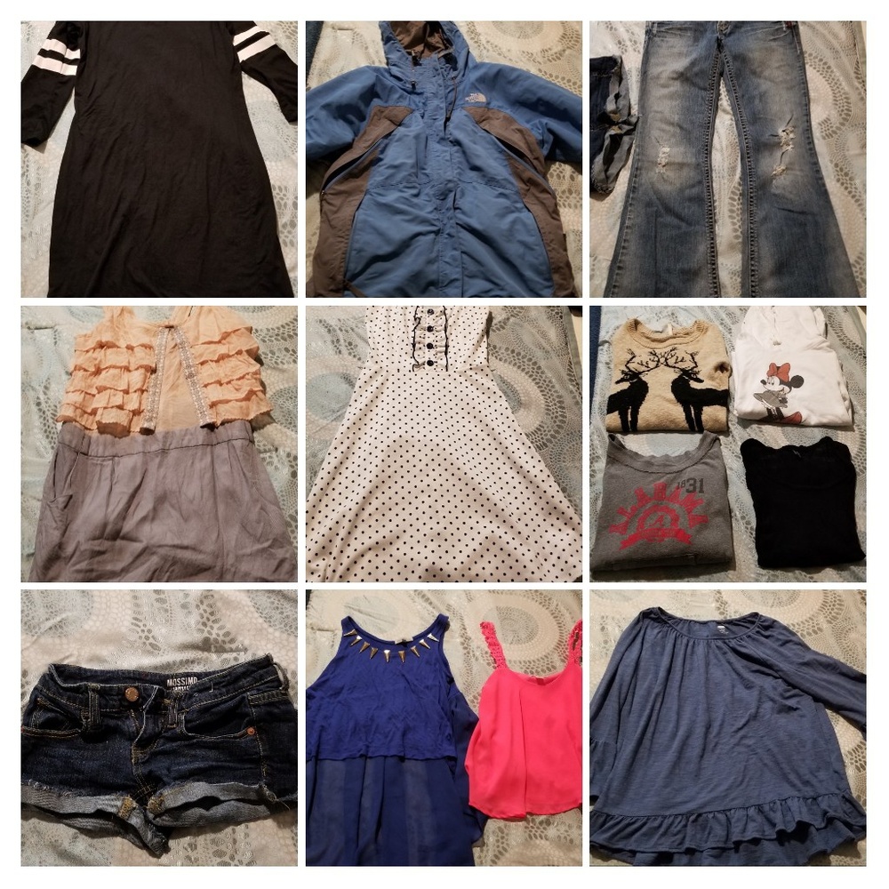 Jr. Girls clothing lot size small
